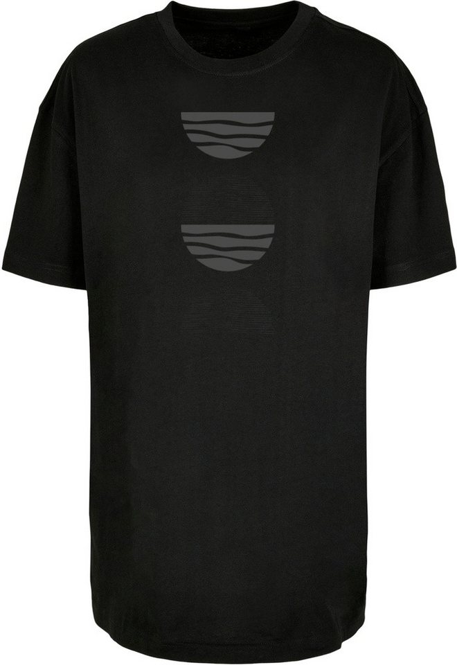 Merchcode T-Shirt Ladies Abstract Waves T-Shirt Merchcode T-Shirt Ladies Abstract Waves T-Shirt von Merchcode