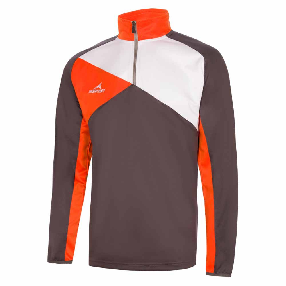 Mercury Equipment Dublin Half Zip Sweatshirt Orange,Grau 4XL Mann von Mercury Equipment