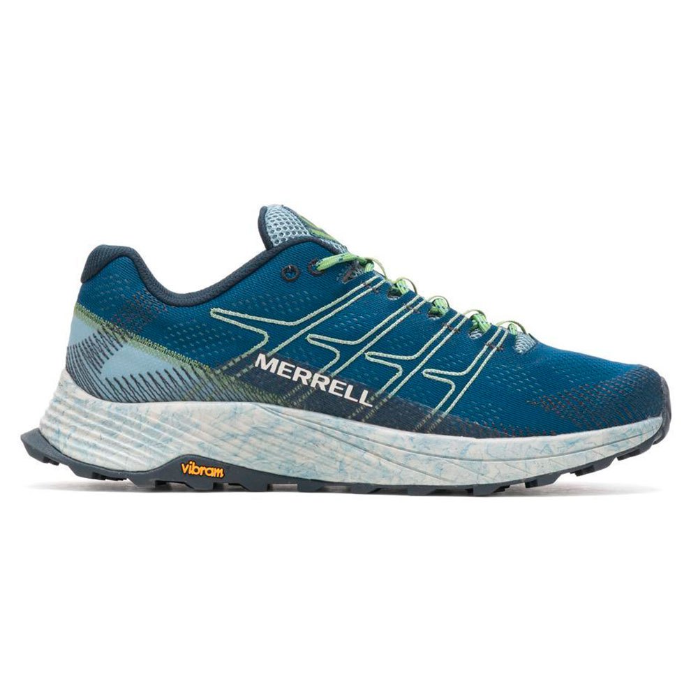 Merrell Moab Flight Trail Running Shoes Blau EU 44 1/2 Mann von Merrell