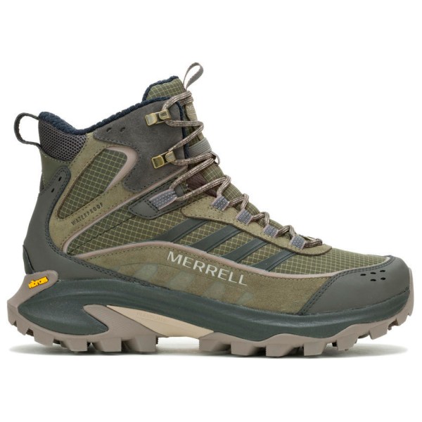 Merrell - Moab Speed 2 Thermo Mid WP - Winterschuhe Gr 46,5 oliv von Merrell