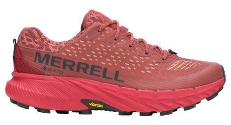 merrell agility peak 5 gore tex trailrunning schuhe rot von Merrell