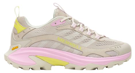 merrell moab speed 2 damen wanderschuhe grau pink von Merrell