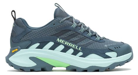 merrell moab speed 2 gore tex wanderschuhe blau von Merrell