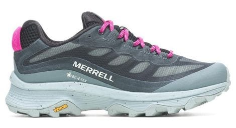 merrell moab speed gore tex damen wanderschuhe grau von Merrell