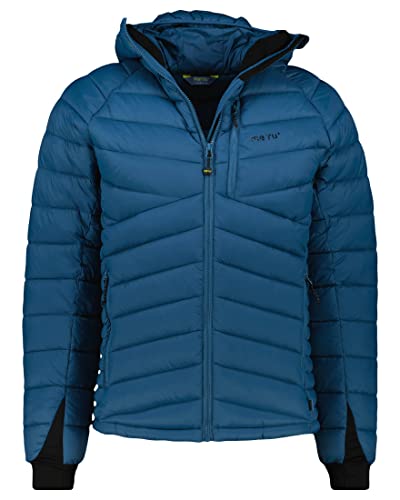 Meru Herren Ballarat Hoodie Jacke, Mallard Blue, XXL von Meru