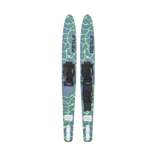 MESLE Combo Wasser-Ski Strato 170 cm mit B6.2 Boot-Bindung, Pro Combo-Ski für Jugendliche und Erwachsene, für Fortgeschrittene und ambitionierte Slalom-Ski Fahrer von Mesle