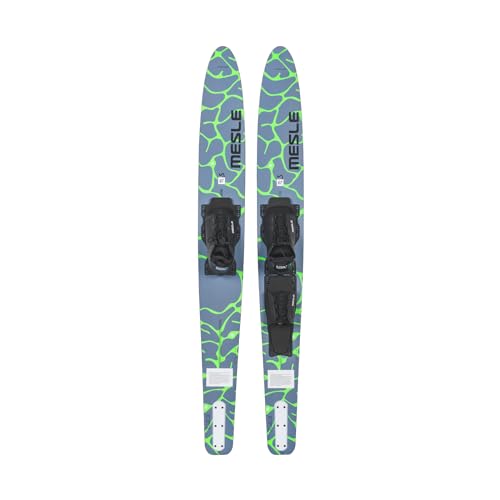 Mesle Combo Wasser-Ski Strato 170 cm mit B6.2 Boot-Bindung, Pro Combo-Ski für Jugendliche und Erwachsene, für Fortgeschrittene und ambitionierte Slalom-Ski Fahrer von Mesle