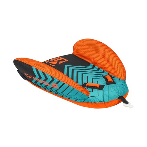 Mesle Funtube Cruzer, 1 Person, Wasserreifen für Kinder & Erwachsene, Towable Tube aufblasbar Wassersport, Schleppring für Boot & Jetski, Schleppreifen zum Ziehen Mesle Funtube Cruzer, 1 Person, Wasserreifen für Kinder & Erwachsene, Towable Tube aufblasbar Wassersport, Schleppring für Boot & Jetski, Schleppreifen zum Ziehen von Mesle