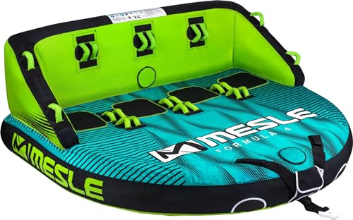 Mesle Funtube Formula, 2-4 Personen Tube Wassersport, Couch Wasserreifen aufblasbar, Towable Tube für Kinder & Erwachsene, Schleppring für Boot & Jetski, Wasserring zum Ziehen von Mesle