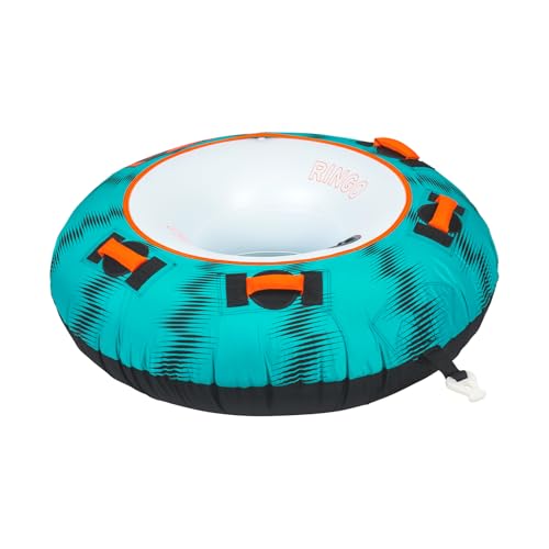 Mesle Funtube Ringo 54', 1-2 Personen Donut Wasserreifen aufblasbar, Towable Tube für Kinder & Erwachsene, Wasser Schleppring für Boot & Jetski, Wasserreifen zum Ziehen Mesle Funtube Ringo 54', 1-2 Personen Donut Wasserreifen aufblasbar, Towable Tube für Kinder & Erwachsene, Wasser Schleppring für Boot & Jetski, Wasserreifen zum Ziehen von Mesle