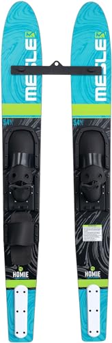 Mesle Junior Wasser-Ski Homie 139 cm mit BJ Bindung und Trainer Bar, Combo-Ski für Kinder und Jugendliche, für Anfänger und Fortgeschrittene bis 60 kg Mesle Junior Wasser-Ski Homie 139 cm mit BJ Bindung und Trainer Bar, Combo-Ski für Kinder und Jugendliche, für Anfänger und Fortgeschrittene bis 60 kg von Mesle