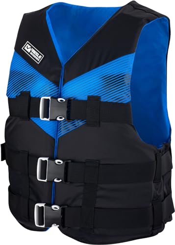 Mesle Schwimmweste Erwachsene V210, Leichte Schwimmhilfe für Herren & Damen, 50N Auftriebsweste Sup, Schwimmen, Kajak, Prallschutzweste Wakeboard, Wasserski, Jetski Mesle Schwimmweste Erwachsene V210, Leichte Schwimmhilfe für Herren & Damen, 50N Auftriebsweste Sup, Schwimmen, Kajak, Prallschutzweste Wakeboard, Wasserski, Jetski von Mesle