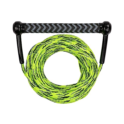 Mesle Wakeboard & Wasserski Leine Combo, Eva Soft Griff, schwimmend, Länge Zugseil mit Hantel 18,3 m, incl. Rope Keeper Mesle Wakeboard & Wasserski Leine Combo, Eva Soft Griff, schwimmend, Länge Zugseil mit Hantel 18,3 m, incl. Rope Keeper von Mesle