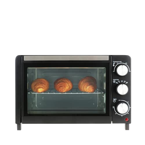 Mestic Mini Backofen 18L MHO-120 Umluft Camping Konvektionsofen Timer 800W 230° von Mestic