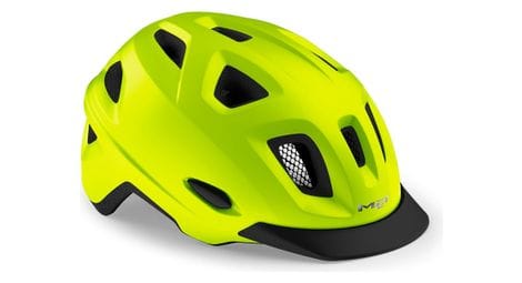 traf mobilite urban helm matt neongelb von Met