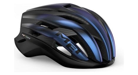 helm met trenta 3k carbon mips blue iridescent matt von Met