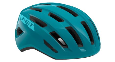 met miles mips helm in glanzendem turkis met miles mips helm in glanzendem turkis von Met