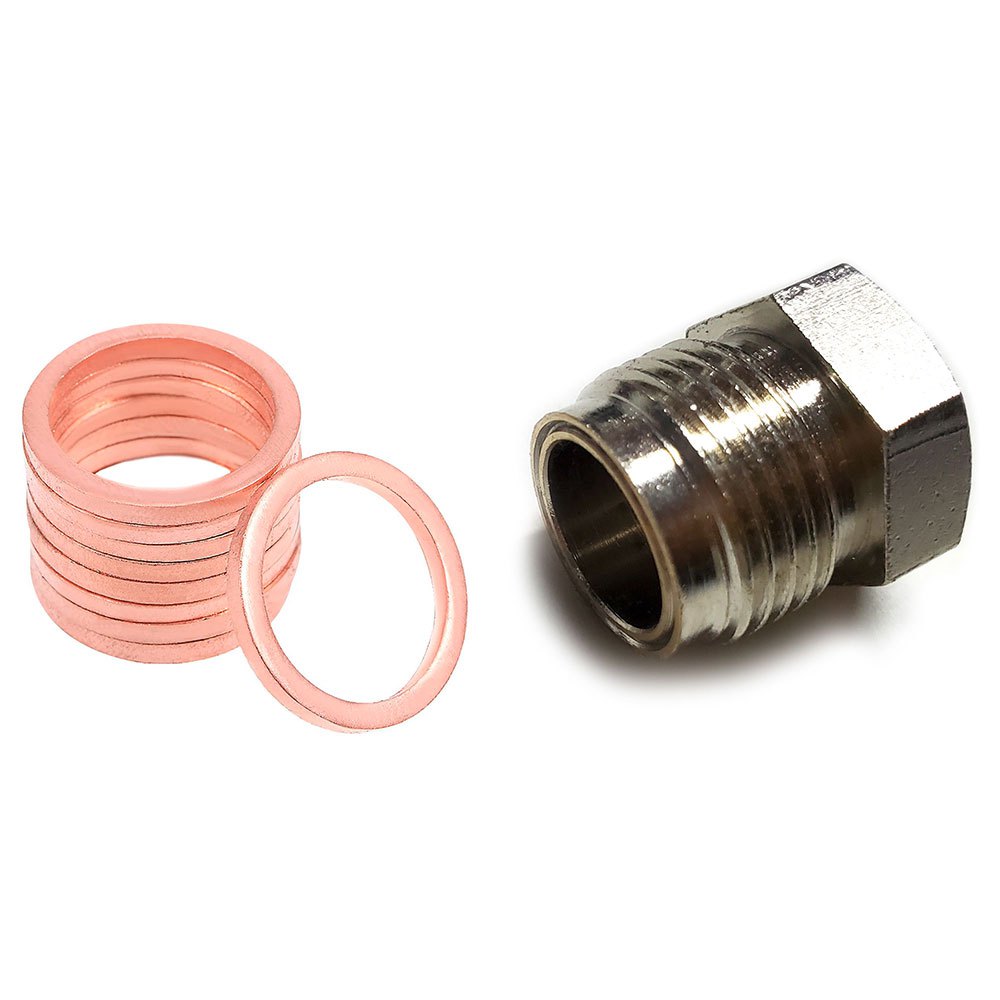 Metalsub C Opper Gasket Bonnet Nut Model Ventil 10 Einheiten Metalsub C Opper Gasket Bonnet Nut Model Ventil 10 Einheiten von Metalsub