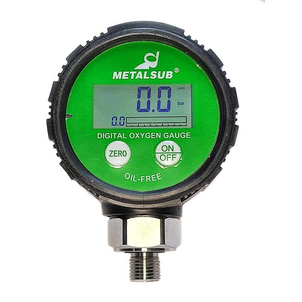 Metalsub Digital Oxygen Gauge Schwarz von Metalsub