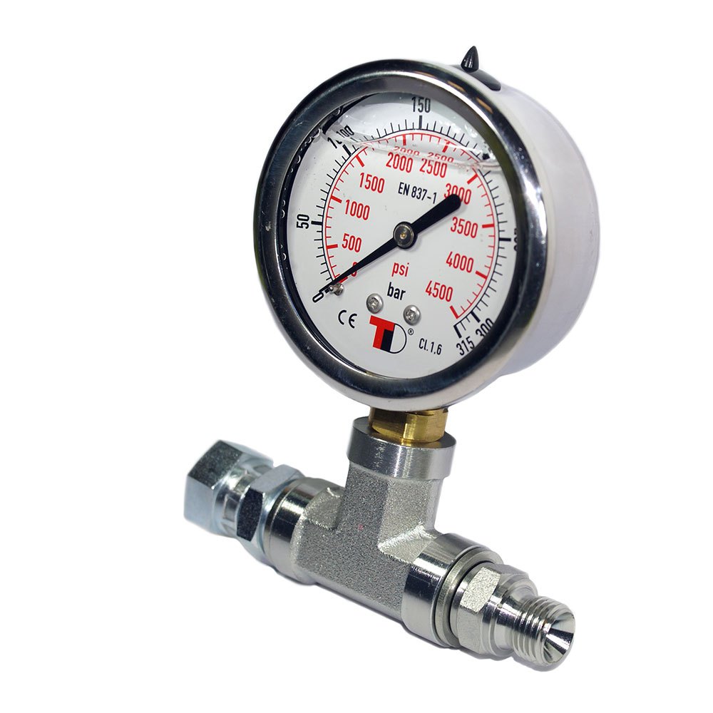 Metalsub Ausgang Des Nardi-glycerin-manometers 315 Bar Metalsub Ausgang Des Nardi-glycerin-manometers 315 Bar von Metalsub