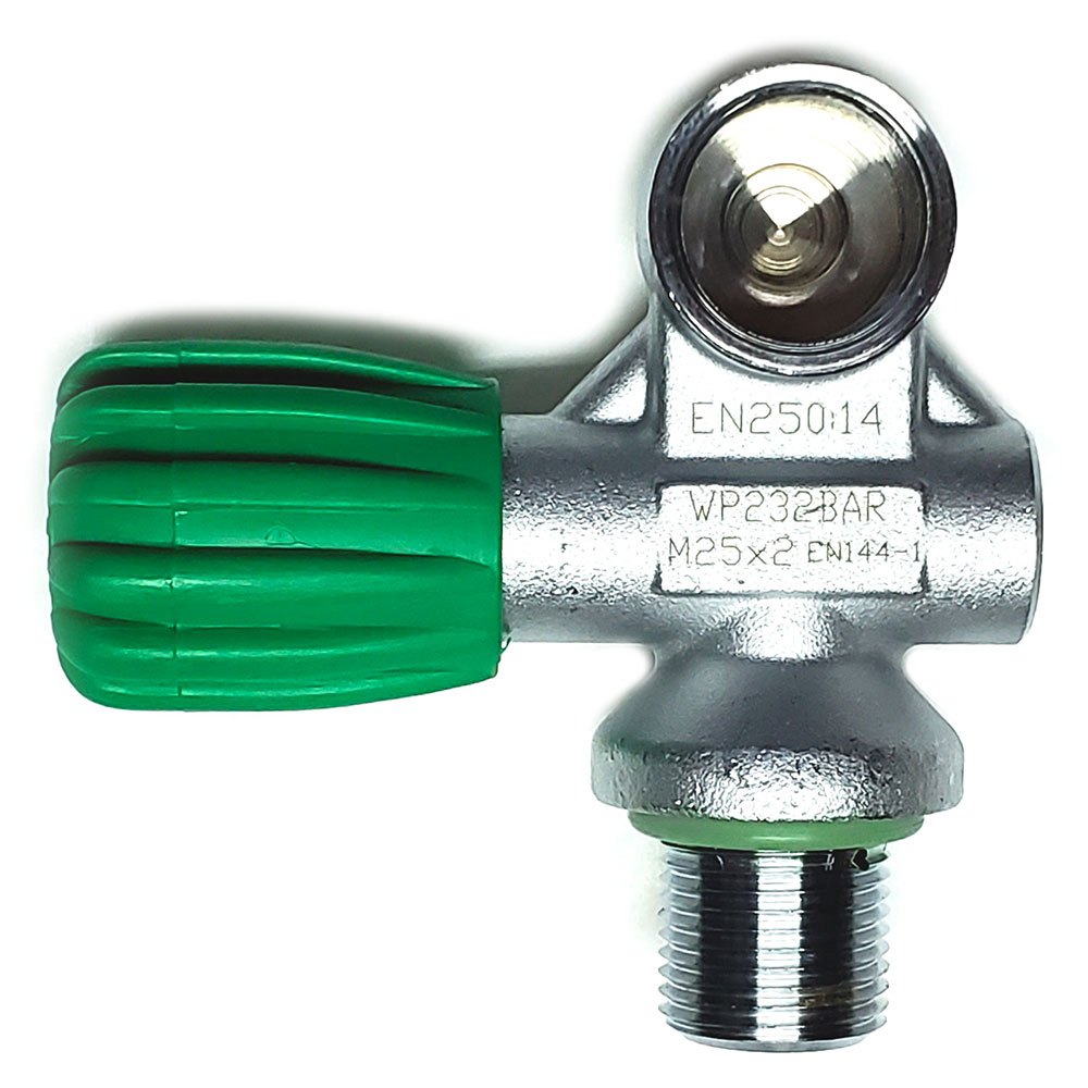 Metalsub M26 Nitrox Valve 232 Bar Silber von Metalsub