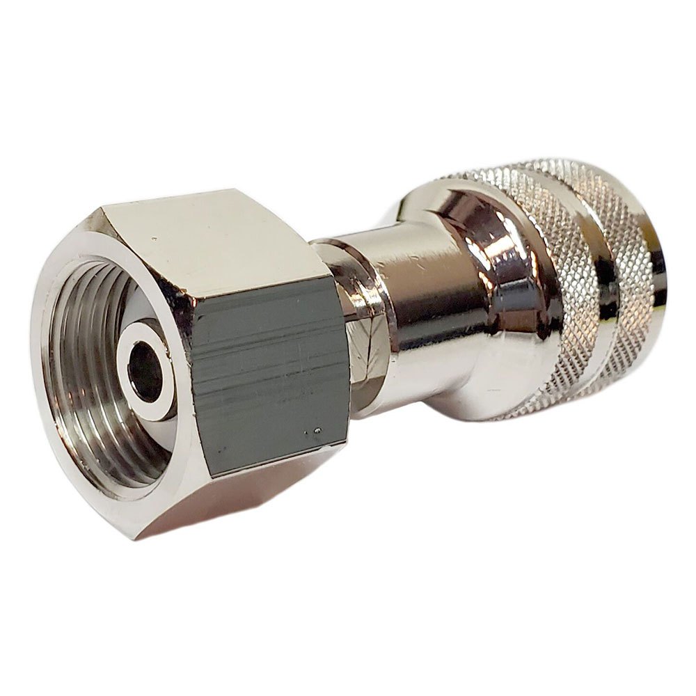 Metalsub Oxygen Special Adapter Din 477-1 Nr.9 G3/4´´ To Din200 Female Silber von Metalsub