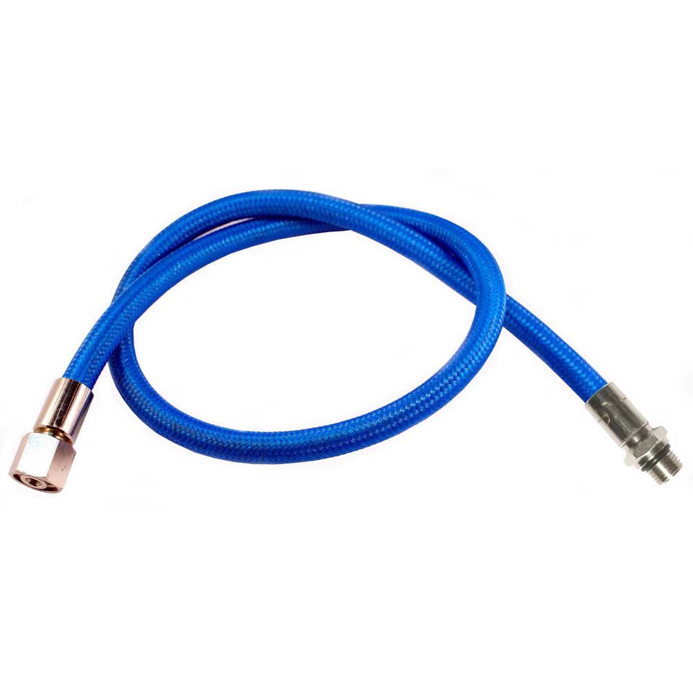 Metalsub Regulator Flex Hose Male 1/2´´ Unf Blau 102 cm von Metalsub