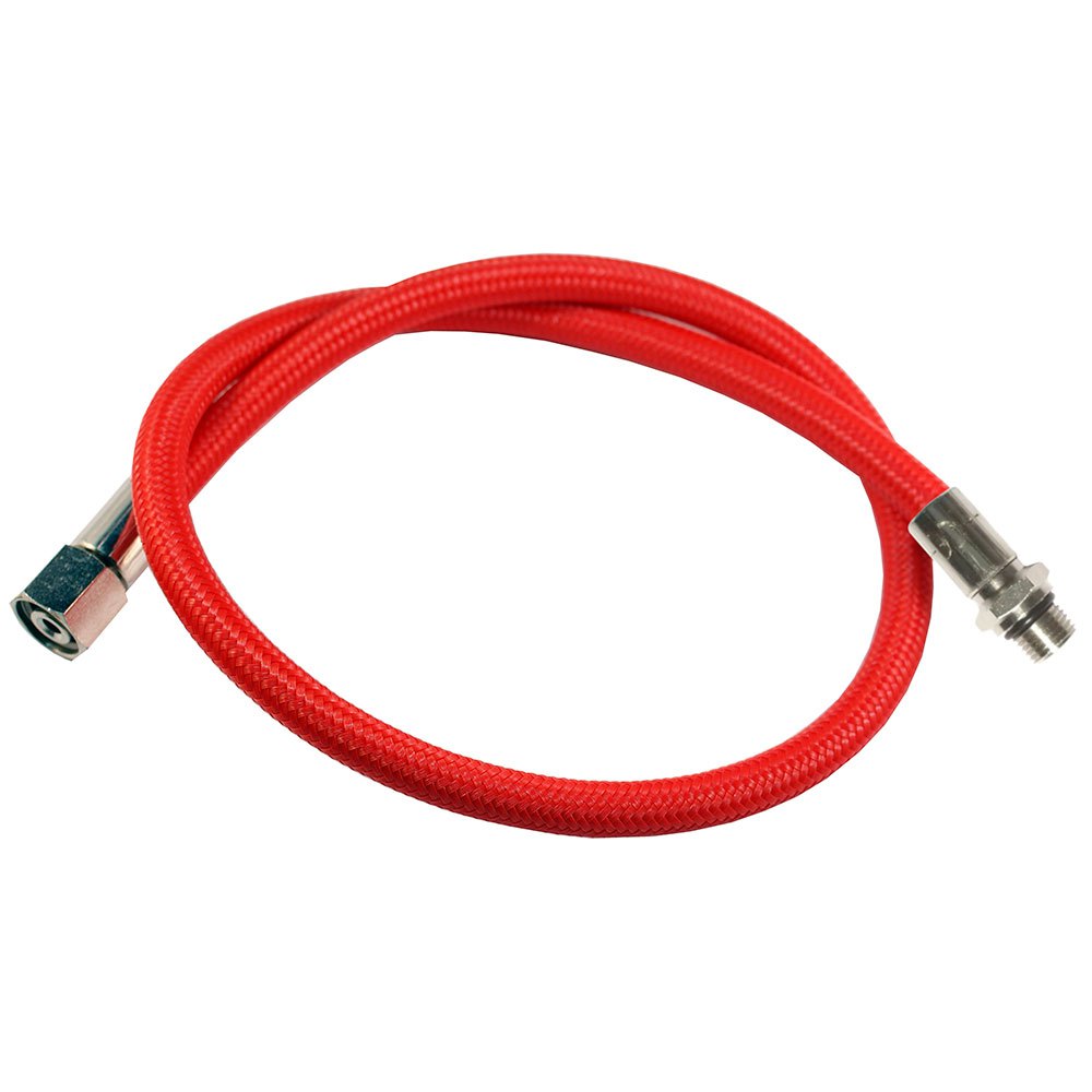 Metalsub Regulator Flex Hose Male 1/2´´ Unf Orange 102 cm von Metalsub