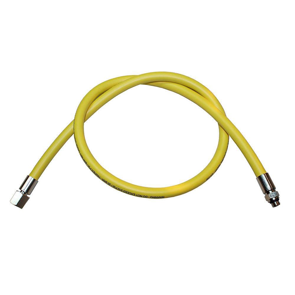 Metalsub Regulator Hose Gelb 152 cm von Metalsub