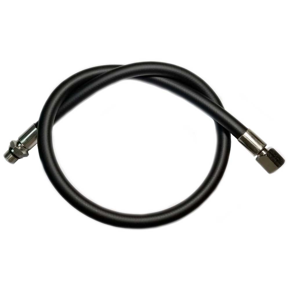 Metalsub Regulator Hose Male 1/2´´ Unf Schwarz 152 cm von Metalsub