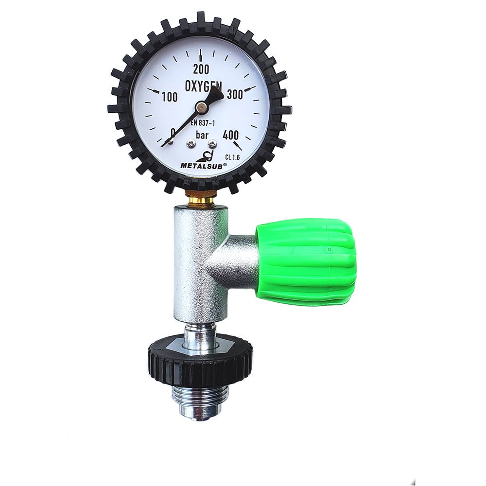 Metalsub Surface Nitrox Gauge M26 Schwarz von Metalsub