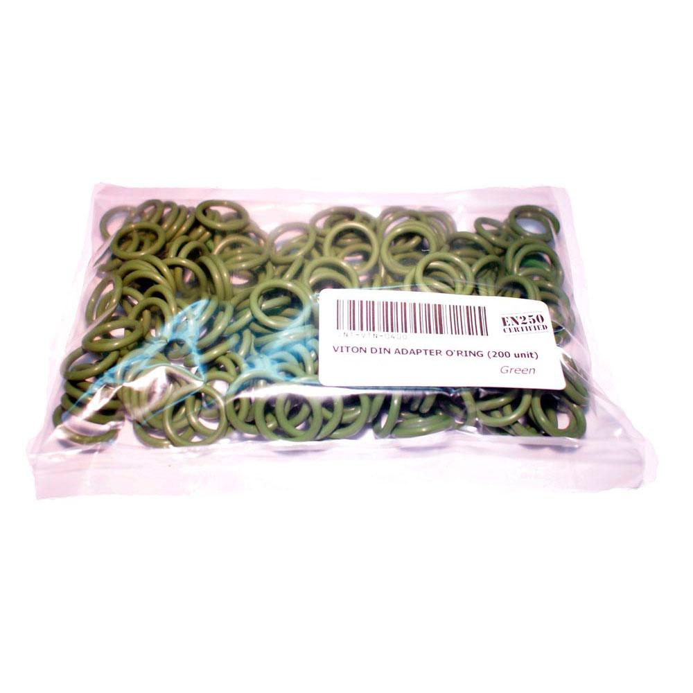 Metalsub Viton Din Adapter O Ring 200 Pcs Grün von Metalsub