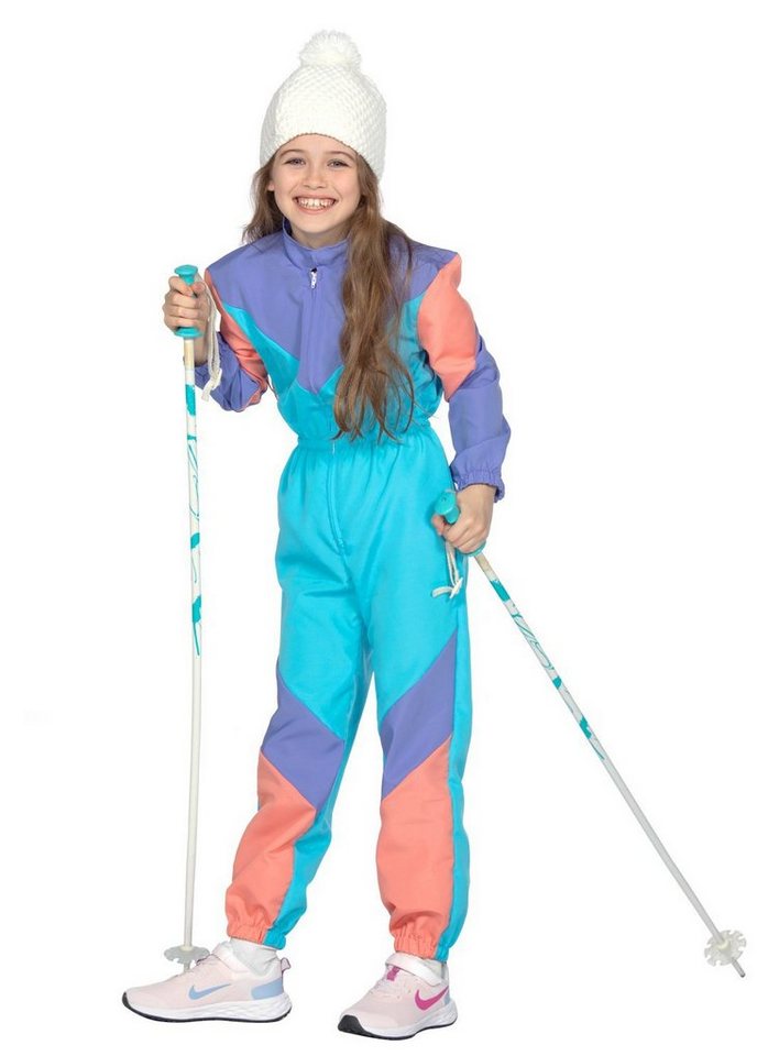 Metamorph Kostüm 80er Skianzug Kostüm für Kinder, Pastellfarbener Overall für das Skihaserl mit dem Stupsnaserl Metamorph Kostüm 80er Skianzug Kostüm für Kinder, Pastellfarbener Overall für das Skihaserl mit dem Stupsnaserl von Metamorph
