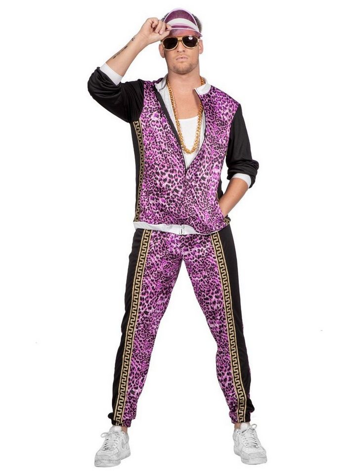 Metamorph Kostüm 80er Trainingsanzug Purple Panther für Männer, Mach dem guten Geschmack eine deutliche Ansage! Metamorph Kostüm 80er Trainingsanzug Purple Panther für Männer, Mach dem guten Geschmack eine deutliche Ansage! von Metamorph