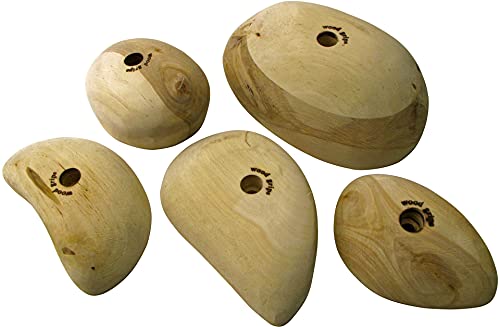 Metolius Wood Grips 5 Pack Klettergriffe von Metolius