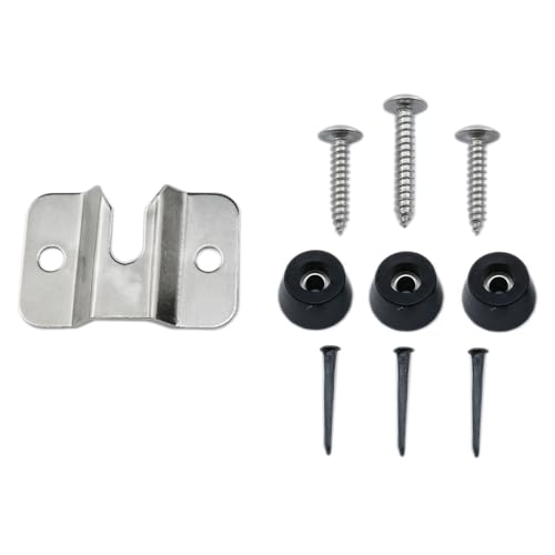 Meuey Lyot Dartscheiben-Montagehalterung, tragbare Dartscheibe, Wandhalterung, Dartscheiben-Zubehör mit Pads und Schrauben, Dart-Halter, 1 Set Meuey Lyot Dartscheiben-Montagehalterung, tragbare Dartscheibe, Wandhalterung, Dartscheiben-Zubehör mit Pads und Schrauben, Dart-Halter, 1 Set von Meuey Lyot