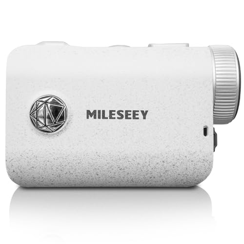 MiLESEEY Hochwertige Tasche Laser Entfernungsmesser Golf mit IP65 Wasserdicht,1000 Yards wiederaufladbarer Laser-Entfernungsmesser für Golf,0.1s Flaggenmast Verriegelung Vibration MiLESEEY Hochwertige Tasche Laser Entfernungsmesser Golf mit IP65 Wasserdicht,1000 Yards wiederaufladbarer Laser-Entfernungsmesser für Golf,0.1s Flaggenmast Verriegelung Vibration von MiLESEEY