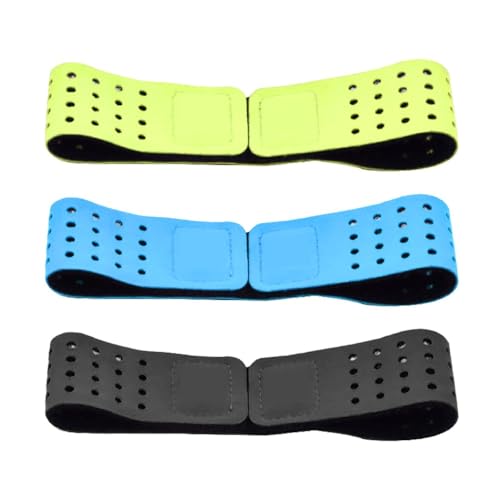 3PCS Ersatz Armband für Herzfrequenzmesser, Ersatzgurte, Verstellbarer Herzfrequenzmesser Ersatzarmbandgurt für Aktivitäten Im Innen- und Außenbereich von MiOYOOW