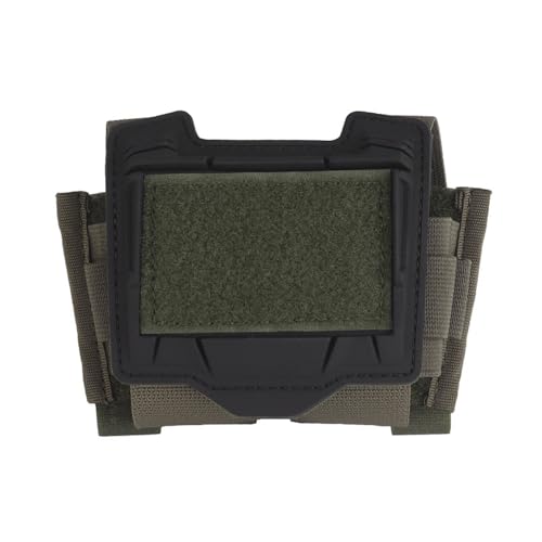 Akku Tasche für Taktische Helme, Helm Batteriepack, Taktische Helmzubehör Tasche, wasserdichte Helm Batterietasche mit Elastischem Befestigungsseil für die Jagd Akku Tasche für Taktische Helme, Helm Batteriepack, Taktische Helmzubehör Tasche, wasserdichte Helm Batterietasche mit Elastischem Befestigungsseil für die Jagd von MiOYOOW