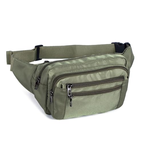 Gürteltasche, wasserdichte Bauchtasche, Verstellbarer Gürtel, Hüfttasche mit Kopfhörer Einfädelloch für Outdoor Reisen Sport Wandern Joggen von MiOYOOW