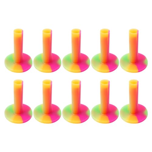 MiOYOOW 10 Stück Gummi Golf Tees, Golf Trainings Tees, Gummi Wintertees Gummi Driving Range Tees für Das Golf Übungstraining Im Innen und Außenbereich MiOYOOW 10 Stück Gummi Golf Tees, Golf Trainings Tees, Gummi Wintertees Gummi Driving Range Tees für Das Golf Übungstraining Im Innen und Außenbereich von MiOYOOW
