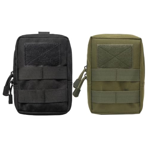 2 Stück Molle Tasche, Utility Pouch Wanderausrüstung für die Jagd im Freien 2 Stück Molle Tasche, Utility Pouch Wanderausrüstung für die Jagd im Freien von MiOYOOW