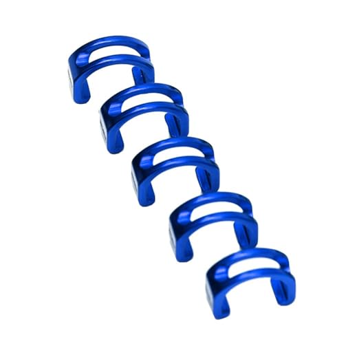 MiOYOOW 5 Stück Fahrrad C-Clips, Fahrradschnalle Fahrrad Kabel Clip Schlauchführungsklemmen Umwerfer Schaltkabel Feste Clips für MTB Rennrad MiOYOOW 5 Stück Fahrrad C-Clips, Fahrradschnalle Fahrrad Kabel Clip Schlauchführungsklemmen Umwerfer Schaltkabel Feste Clips für MTB Rennrad von MiOYOOW