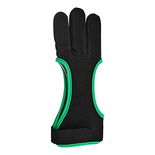 MiOYOOW Bogenschießen Handschuh,Atmungsaktiv Lederhandschuh DREI Finger Schutz Rutschfester Bogenschiessen Schutzhandschuh für Männer Frauen Jugend Anfänger MiOYOOW Bogenschießen Handschuh,Atmungsaktiv Lederhandschuh DREI Finger Schutz Rutschfester Bogenschiessen Schutzhandschuh für Männer Frauen Jugend Anfänger von MiOYOOW