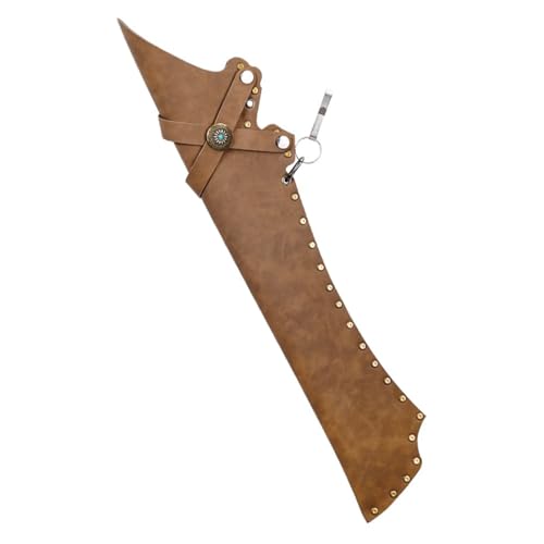 MiOYOOW Bogenschießen Köcher wasserdichte Retro Pfeilhülle tragbare Taille tragbar PU Leder Pfeil Taillenköcher für Recurve Compoundbogen MiOYOOW Bogenschießen Köcher wasserdichte Retro Pfeilhülle tragbare Taille tragbar PU Leder Pfeil Taillenköcher für Recurve Compoundbogen von MiOYOOW