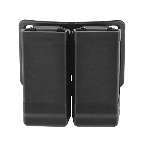 Taktisch Magazintasche, Magazin Holster Double Mag Pouch für Pistolen Schwarz von MiOYOOW