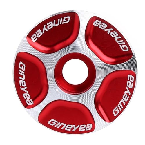 MiOYOOW Fahrrad Headset Top Cap, Bike Stem Top 28,6 mm/1,05'' Bike Headset Top Cover Aluminiumlegierung Vordergabel Vorbauschale für MTB Mountainbike MiOYOOW Fahrrad Headset Top Cap, Bike Stem Top 28,6 mm/1,05'' Bike Headset Top Cover Aluminiumlegierung Vordergabel Vorbauschale für MTB Mountainbike von MiOYOOW