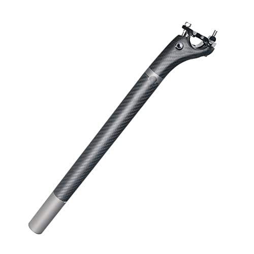 MiOYOOW Fahrrad Sattelstütze aus Kohlefaser, 27,2/30,8/31,6 mm Verstellbar Leicht Setback Sattelstütze für Fahrrad Mountainbike Rennrad MTB MTN BMX MiOYOOW Fahrrad Sattelstütze aus Kohlefaser, 27,2/30,8/31,6 mm Verstellbar Leicht Setback Sattelstütze für Fahrrad Mountainbike Rennrad MTB MTN BMX von MiOYOOW