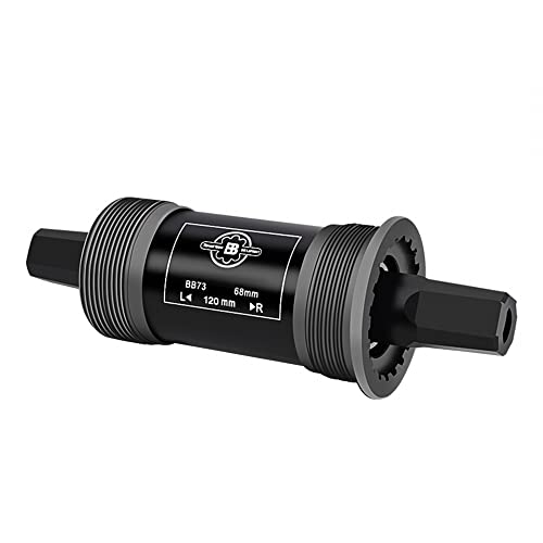 MiOYOOW Fahrrad Tretlager Innenlager Tretlagerloch-Kurbelachse 68 mm für Vierkant-Spindelkurbel MiOYOOW Fahrrad Tretlager Innenlager Tretlagerloch-Kurbelachse 68 mm für Vierkant-Spindelkurbel von MiOYOOW