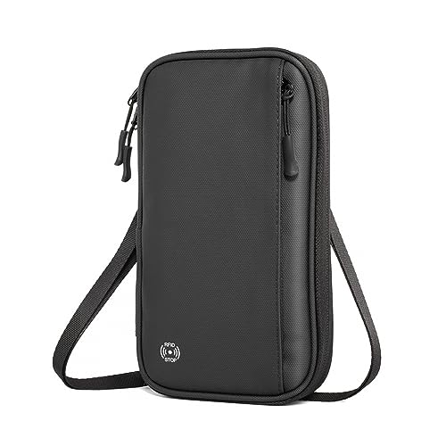 MiOYOOW Familie Reisepass Halter, Wasserdichter Reisepass Geldbörsen Organizer, Reisepass Tasche Brieftasche mit Verstellbarem Band für Damen und Herren Auf Reisen MiOYOOW Familie Reisepass Halter, Wasserdichter Reisepass Geldbörsen Organizer, Reisepass Tasche Brieftasche mit Verstellbarem Band für Damen und Herren Auf Reisen von MiOYOOW